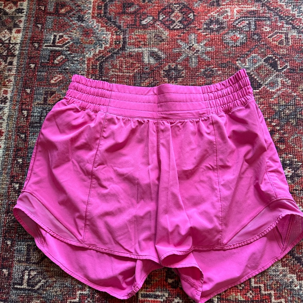 LULULEMON PINK SHORTS